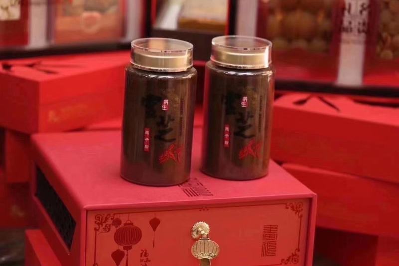 长白山灵芝孢子粉礼盒