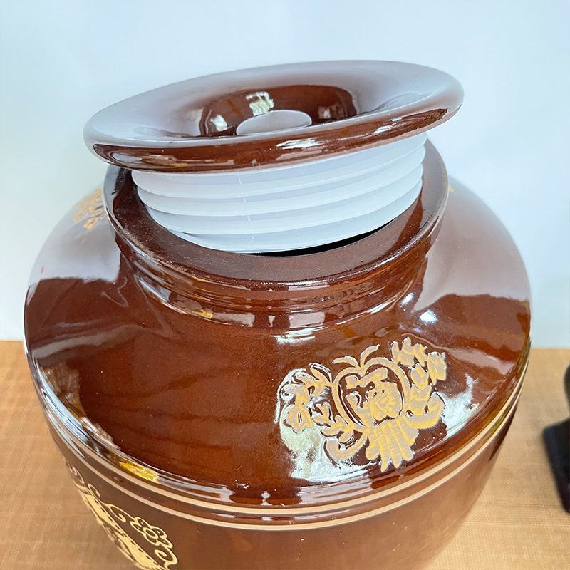 酒坛子陶瓷土陶酒缸家用密封加厚酒罐发酵存酒窖藏酒瓶大酒缸