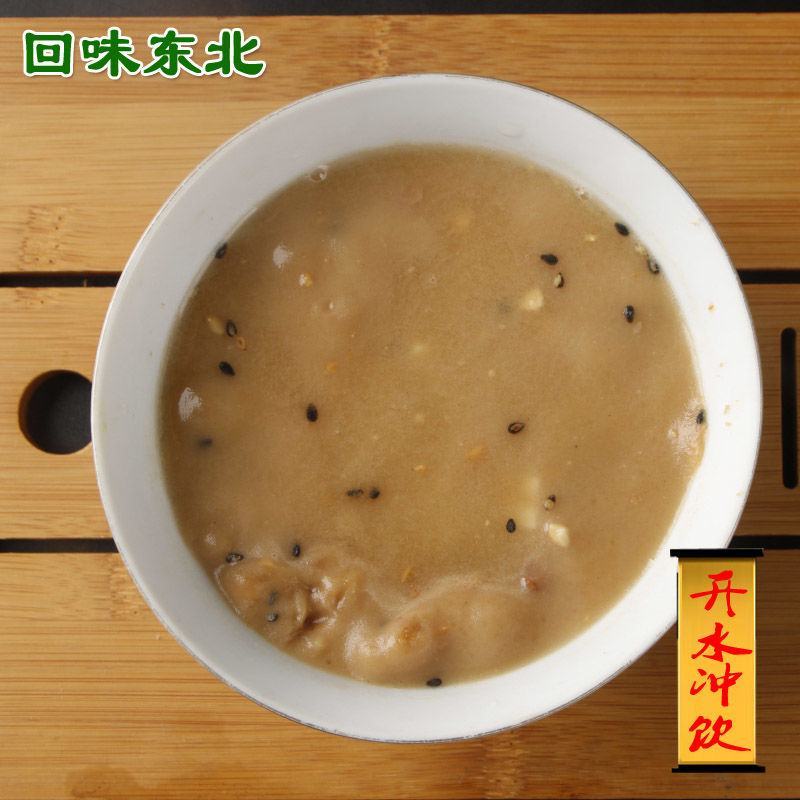 东北特产传统老式甜油茶面五仁油茶面油炒面含糖油茶面无糖油