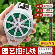 园艺扎带捆扎线包塑扎线铁丝月季爬藤植物葡萄固定绳绑花神器