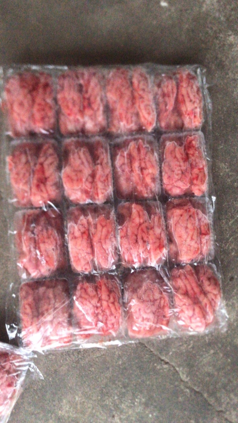 猪脑花冷冻脑花一件96副