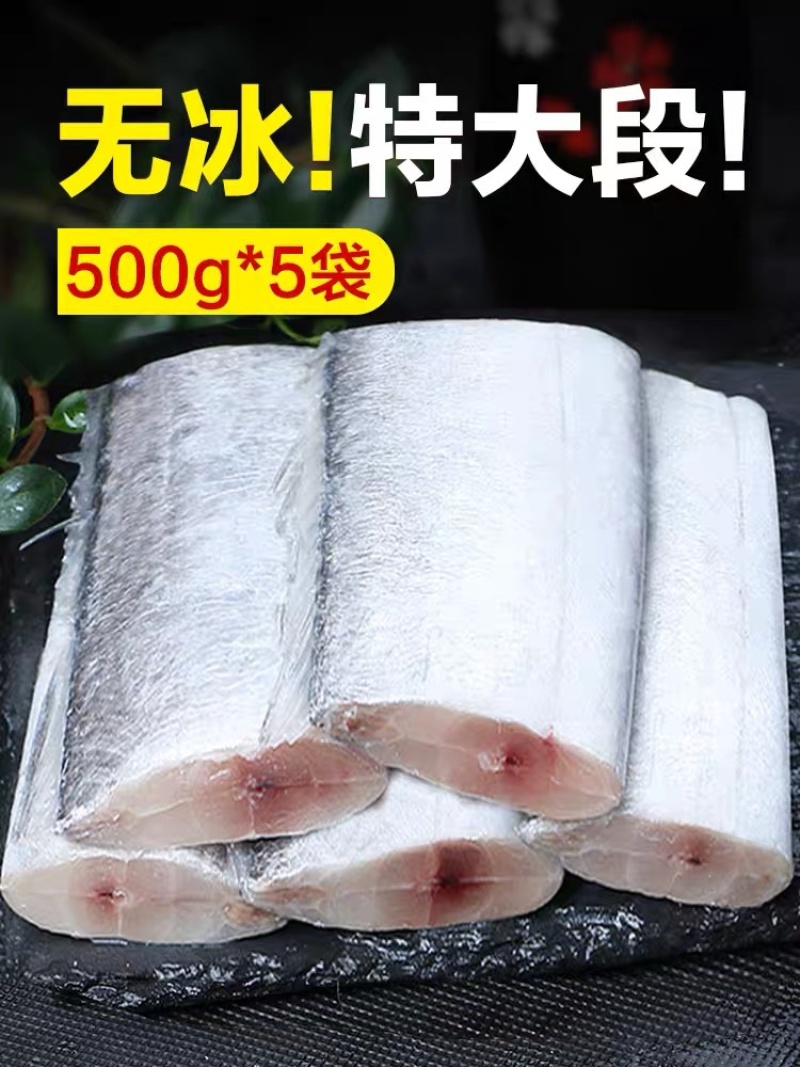 连云港发货精品带鱼中段