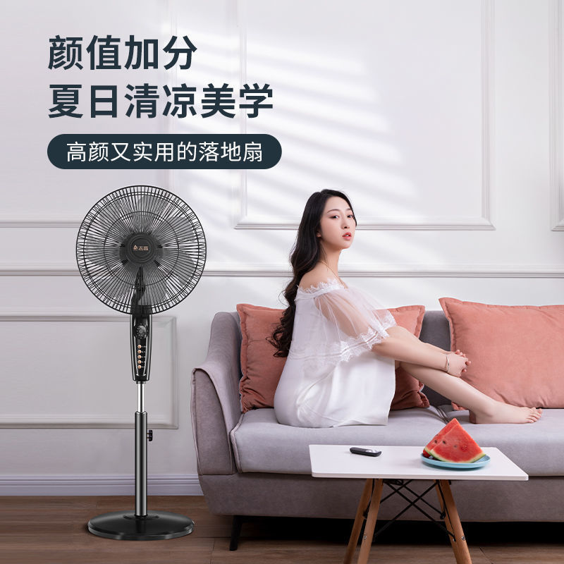 志高电风扇落地扇家用立式工业台式遥控扇宿舍摇头小风扇大风