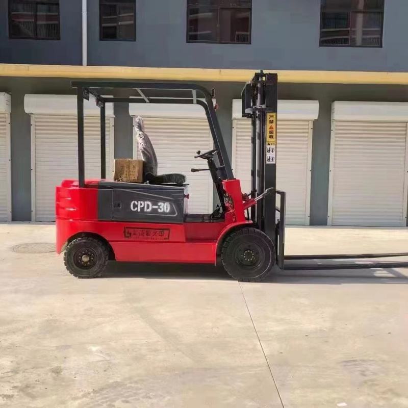 新能源电动叉车液压升高四轮坐式家用养殖搬运