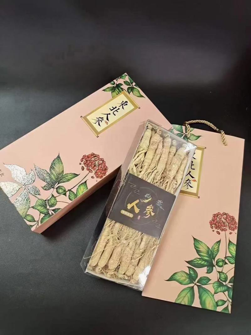 长白山人参5支一盒拍一发二