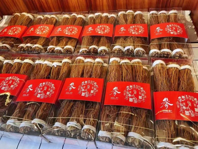 长白山人参红参须无糖红参须包邮