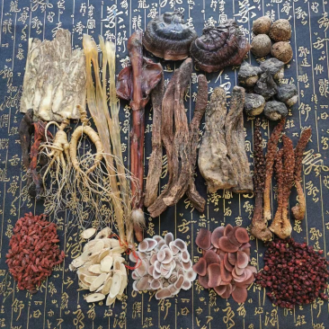 鹿鞭鹿筋人参灵芝鹿茸片玛咖男人滋补强肾泡酒料尊贵套餐