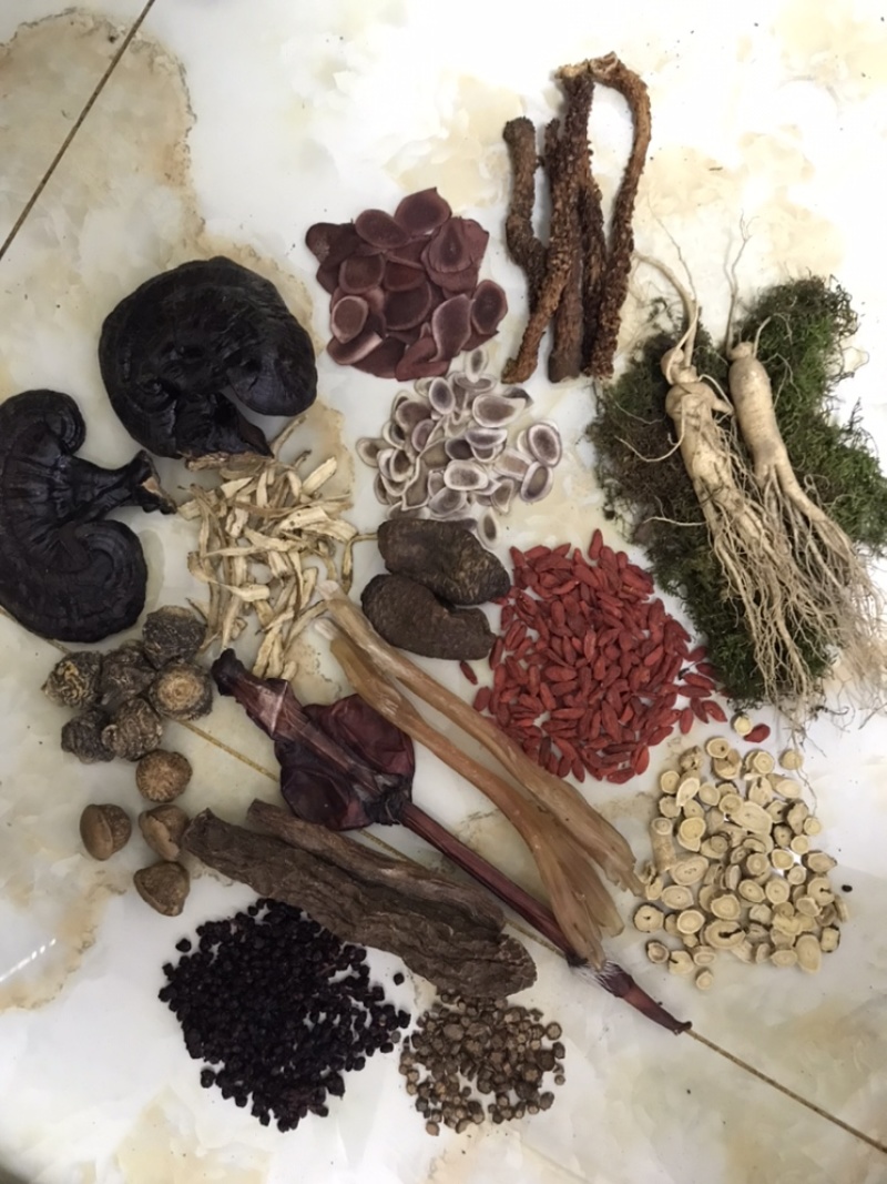 鹿鞭鹿筋人参灵芝鹿茸片玛咖男人滋补强肾泡酒料尊贵套餐