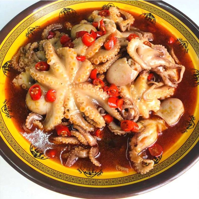 麻辣八爪鱼#好吃到爆#网红小海鲜#捞汁小海鲜