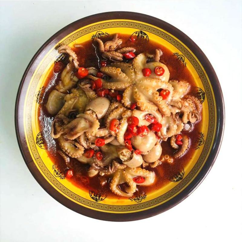 麻辣八爪鱼#好吃到爆#网红小海鲜#捞汁小海鲜
