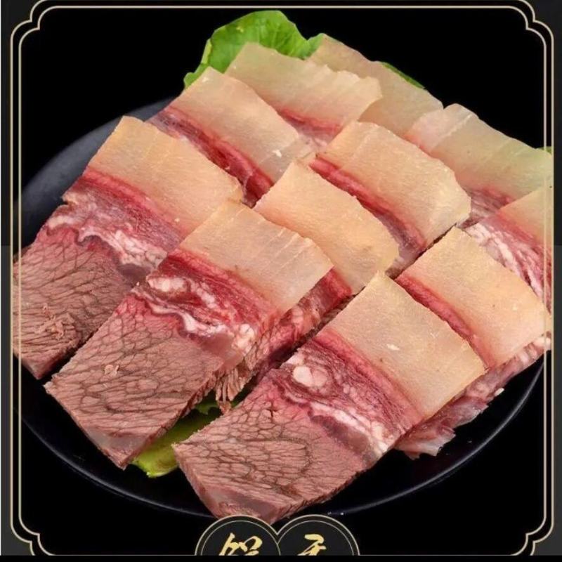 全熟牛头皮牛头肉真空包装开袋就可以凉拌味道特别好