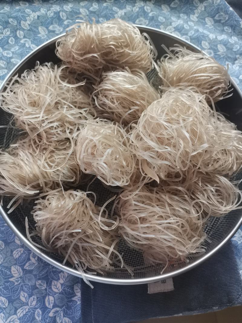 纯手工红薯粉条无添加手工缠绕