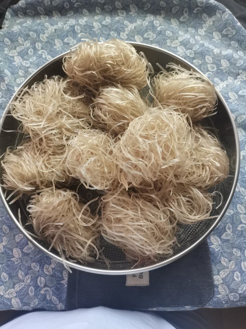 纯手工红薯粉条无添加手工缠绕
