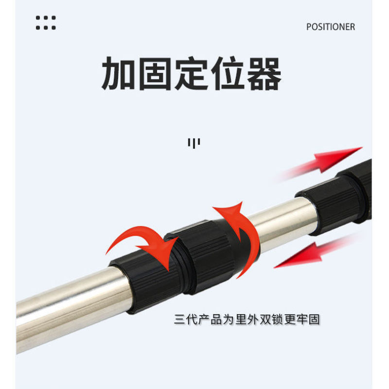 不锈钢伸缩高枝锯园林果树锯子园艺锯加长杆高空锯树枝修树锯