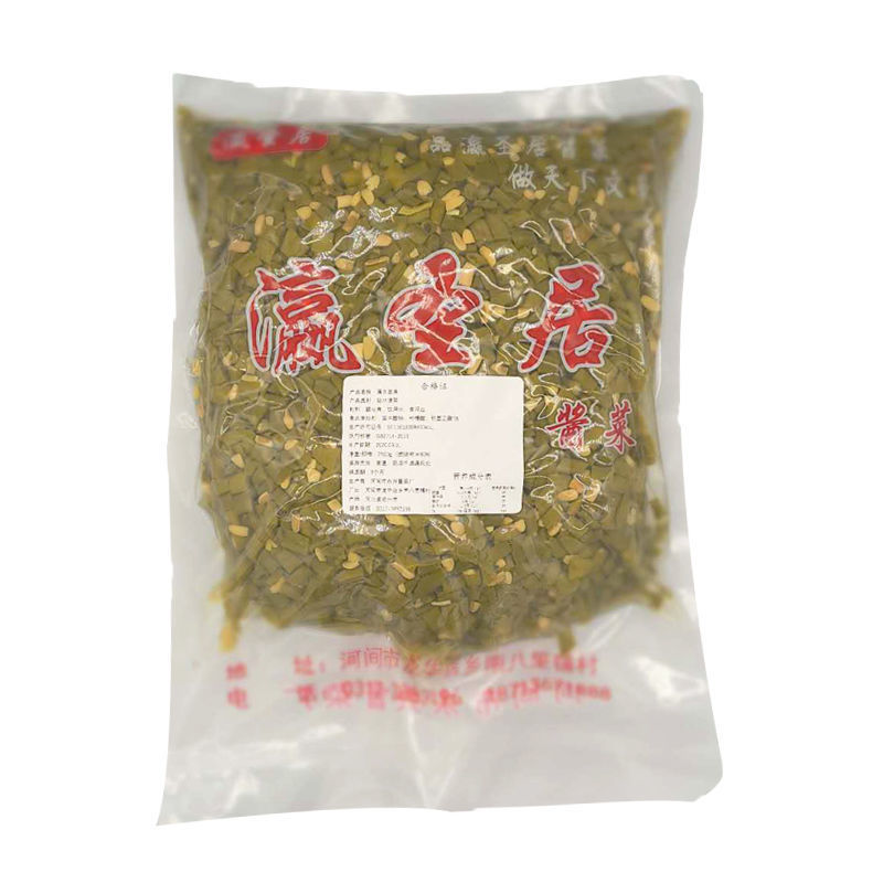 红油酸豆角咸菜酸辣豇豆咸菜下饭菜拌面专用自制小菜腌菜大包