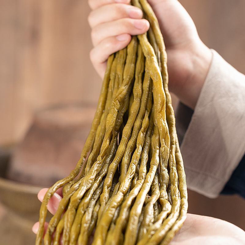 四川酸豆角整箱10斤商用下饭泡菜泡豇豆酸豆角沫整个包邮