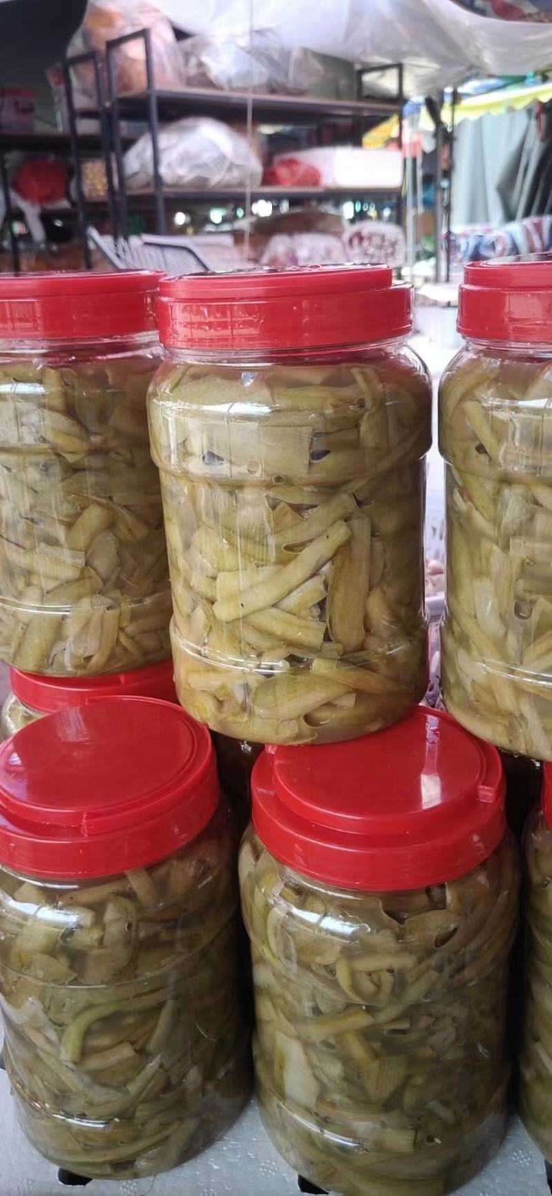 酸芋苗，广西那良脆爽不痒口酸芋苗一手货源大量供货全国销售
