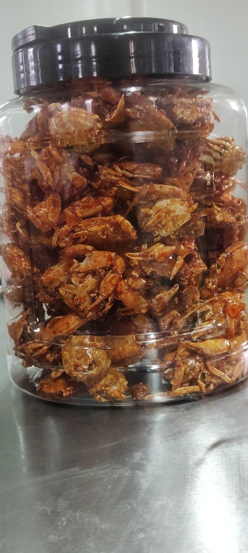 香酥蟹，甜辣鲜香，下酒菜