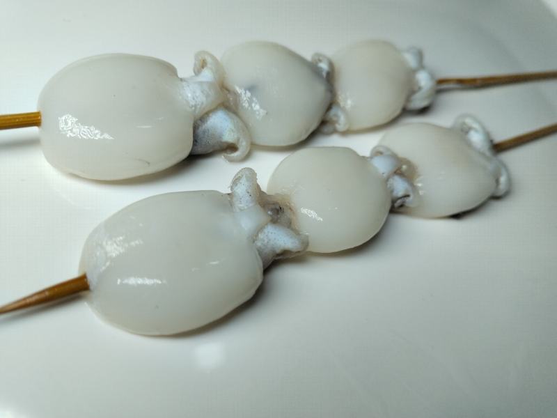 墨鱼仔小串，烧烤串批发，特色烧烤串，海鲜食材