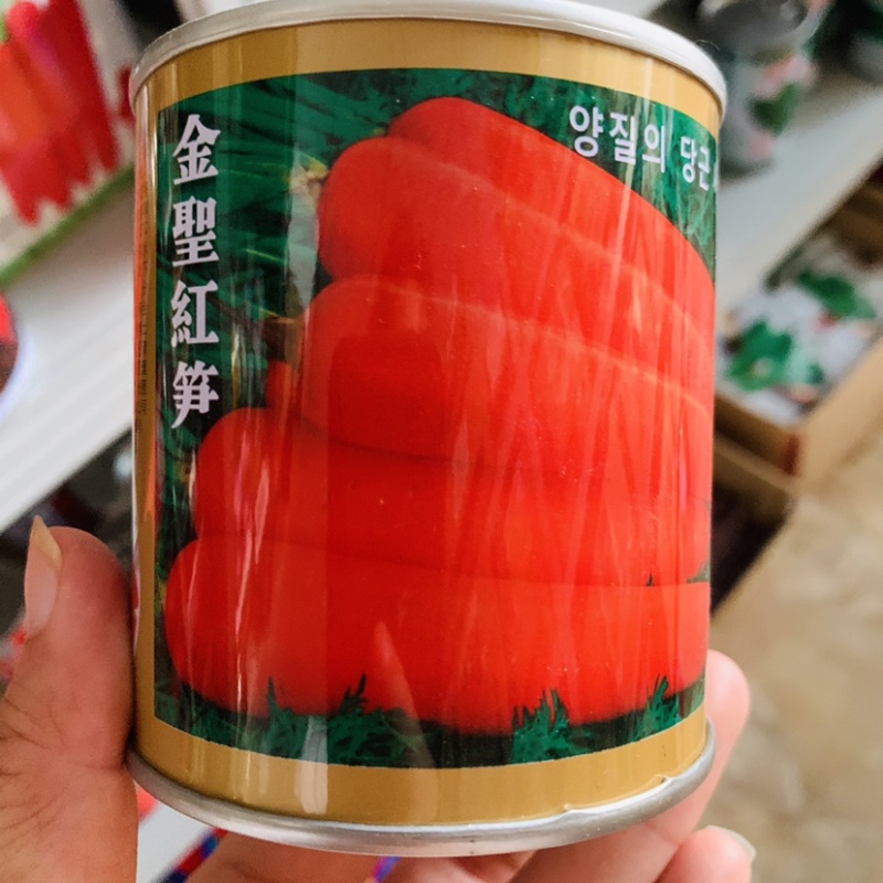 金圣红笋胡萝卜种子春秋蔬菜种子菜园高产红色胡萝卜种籽基地