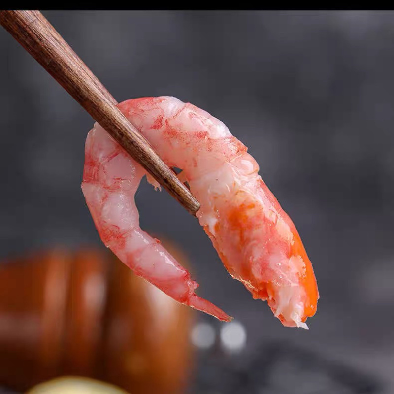 北极头籽甜虾（带头籽）一盒净重3斤