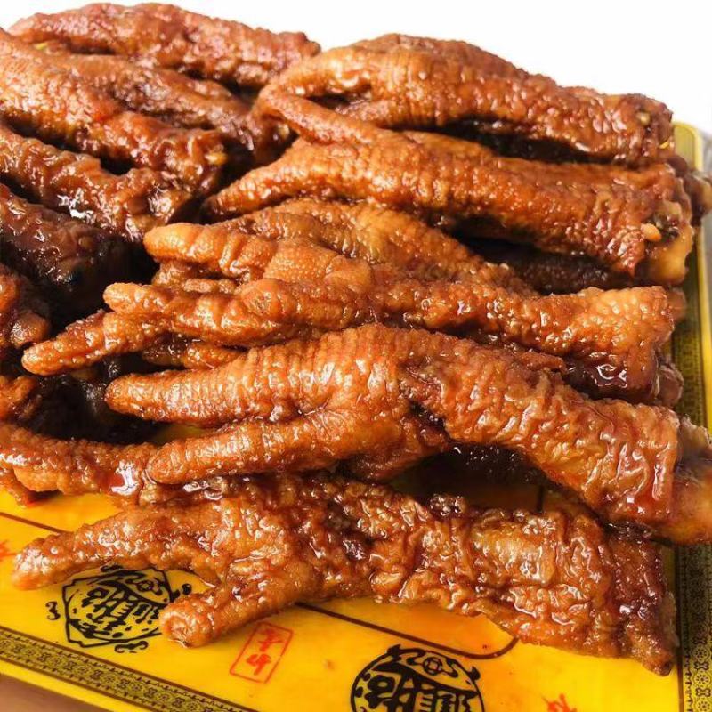 香辣虎皮鸡爪#好吃到爆#网红鸡爪#不要错过