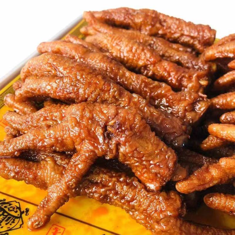 香辣虎皮鸡爪#好吃到爆#网红鸡爪#不要错过