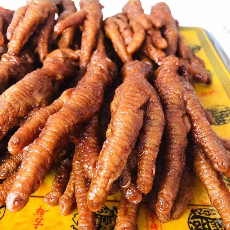 香辣虎皮鸡爪#好吃到爆#网红鸡爪#不要错过