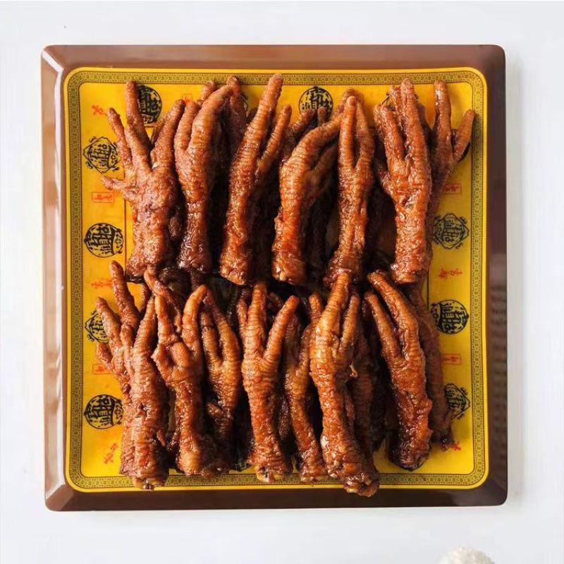 香辣虎皮鸡爪#好吃到爆#网红鸡爪#不要错过