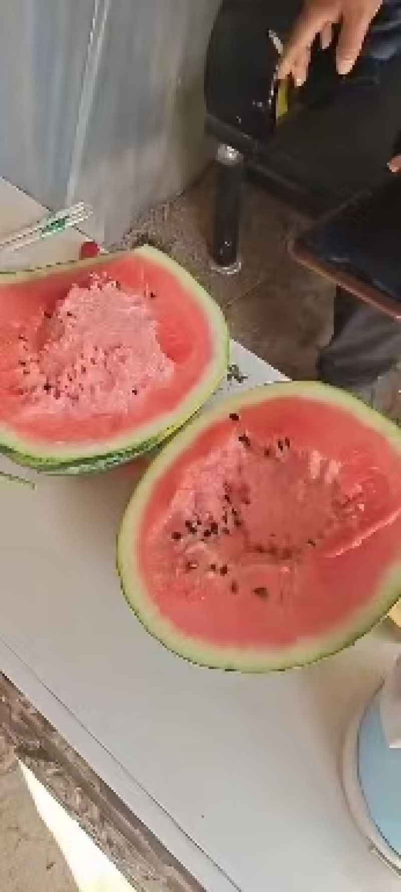 陕西万亩甜王西瓜，供应各大商超，无子直生苗，嫁接苗