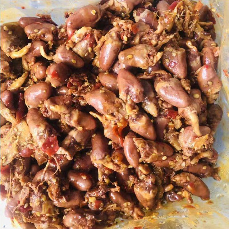 麻辣鸡心，一袋起发，三袋包邮，顺丰快递送货上门