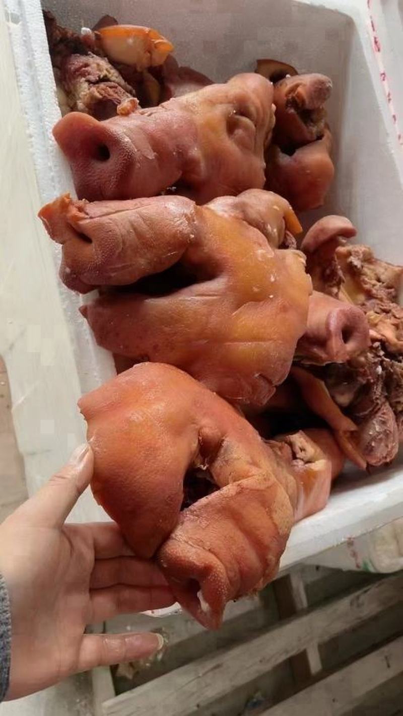 酱香全熟卤猪头肉卤味可抽真空凉菜卤菜店下酒菜开袋即