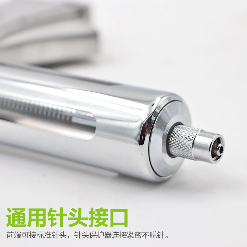 10ml半自动连续注射器兽用可调疫苗器不锈钢注射针管猪牛