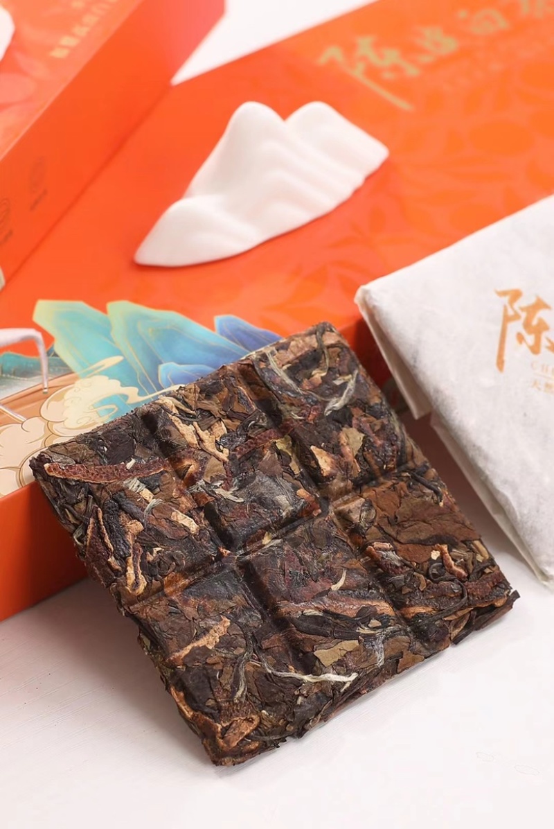 陈皮白茶2015福鼎白茶甜润醇正花香枣香药香产区直发茶叶