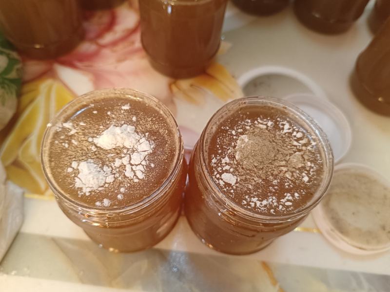 悬崖蜜加野生白芨和贝母粉