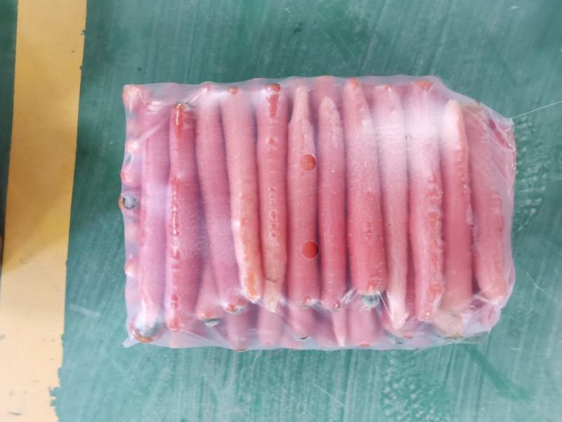 水果红萝卜、肉脆汁多。