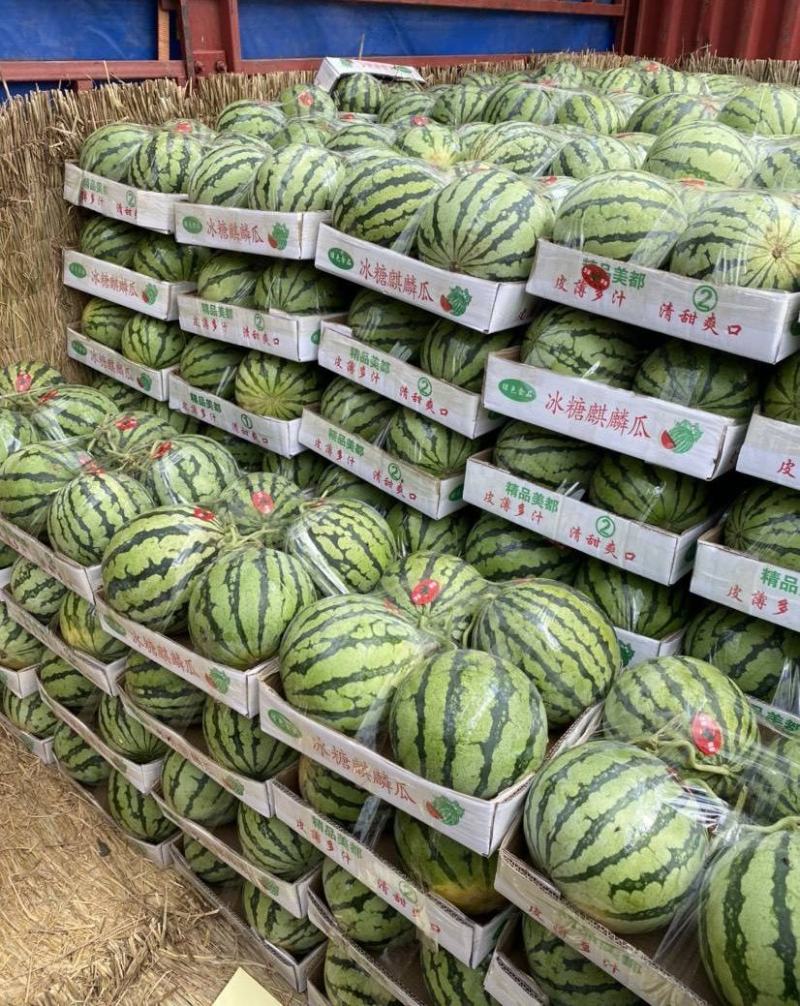 《实力商家》开封甜王西瓜西瓜规格全价格便宜包熟甜