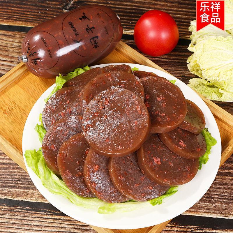 河北特产正宗小吃焖子王风味焖子肉糕灌肠卤味熟食香肠