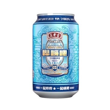 艾尔精酿白啤200ml*24罐