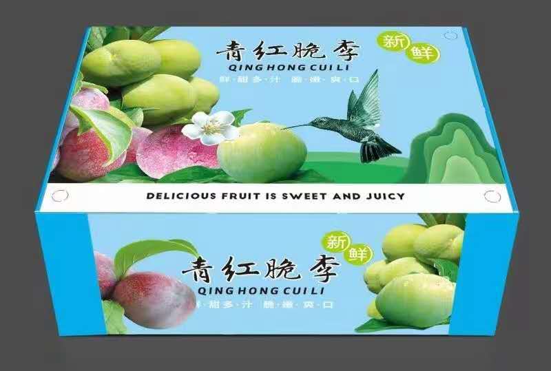 （凤凰李）五月脆清脆李半边红（茵红李）一件代发