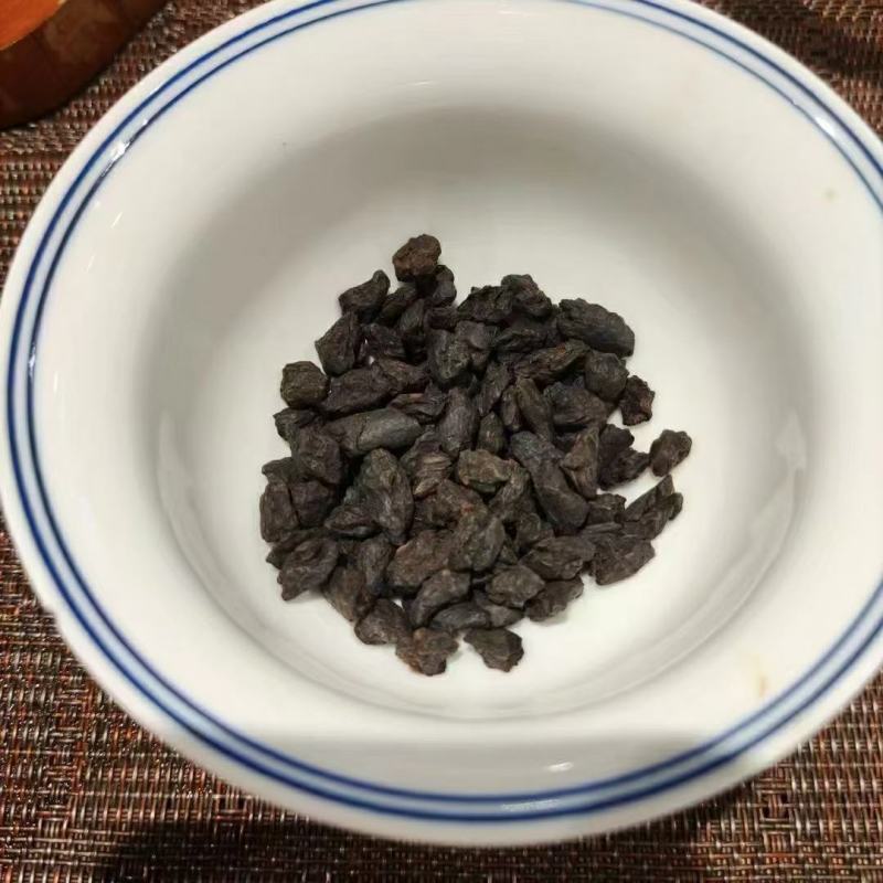 茶化石云南普洱茶化石碎银子特级熟茶糯米香3号茶化石