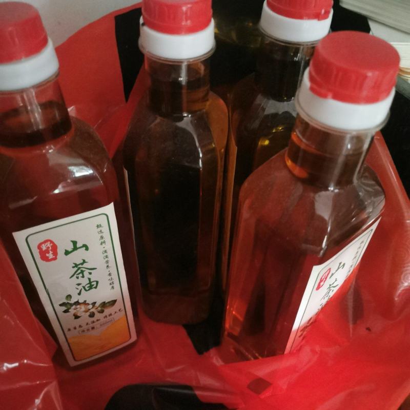 乡下自产茶籽油