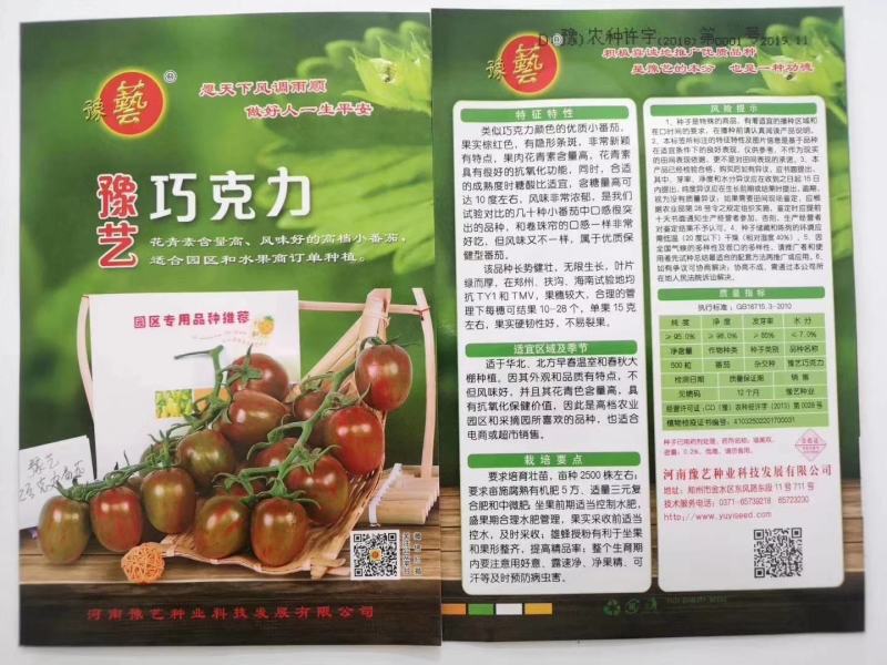 豫艺卷珠帘小番茄种子