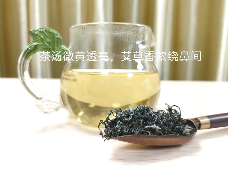 小叶艾草茶艾茶艾叶袪湿袪寒养生保健茶梅州种植地基现货批发