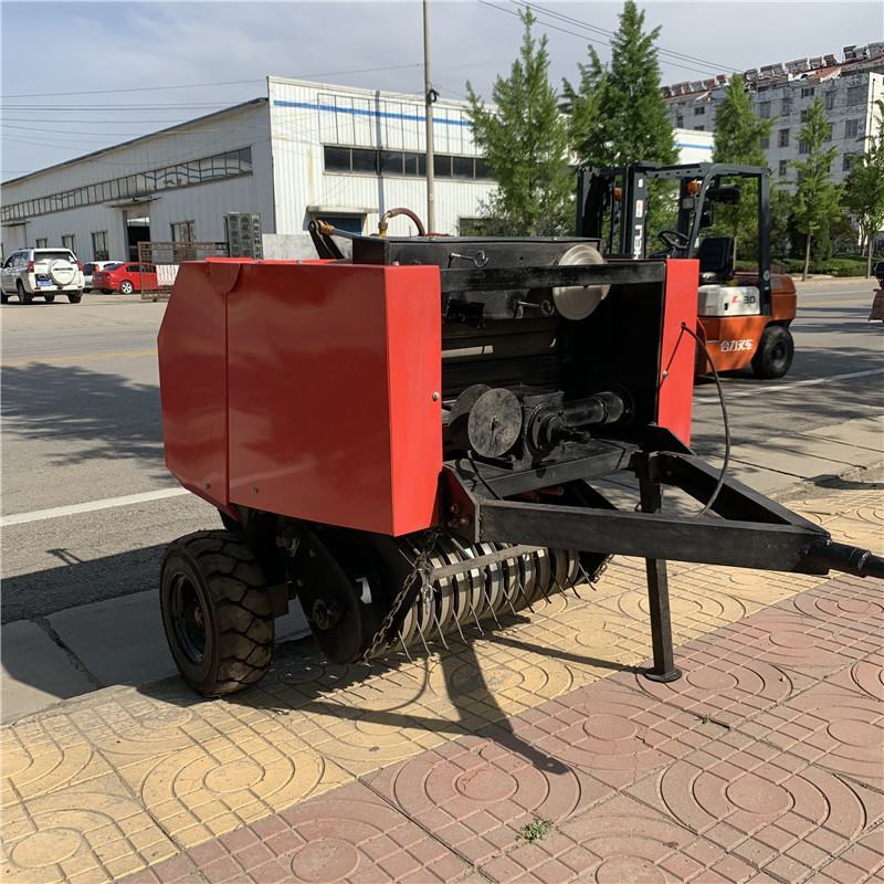 小型圆捆打捆机捡拾回收圆捆机圆捆秸秆捡拾打捆机