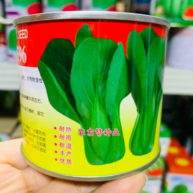 德高K596青梗菜种子耐热耐雨耐湿一代杂交青菜种子抗病