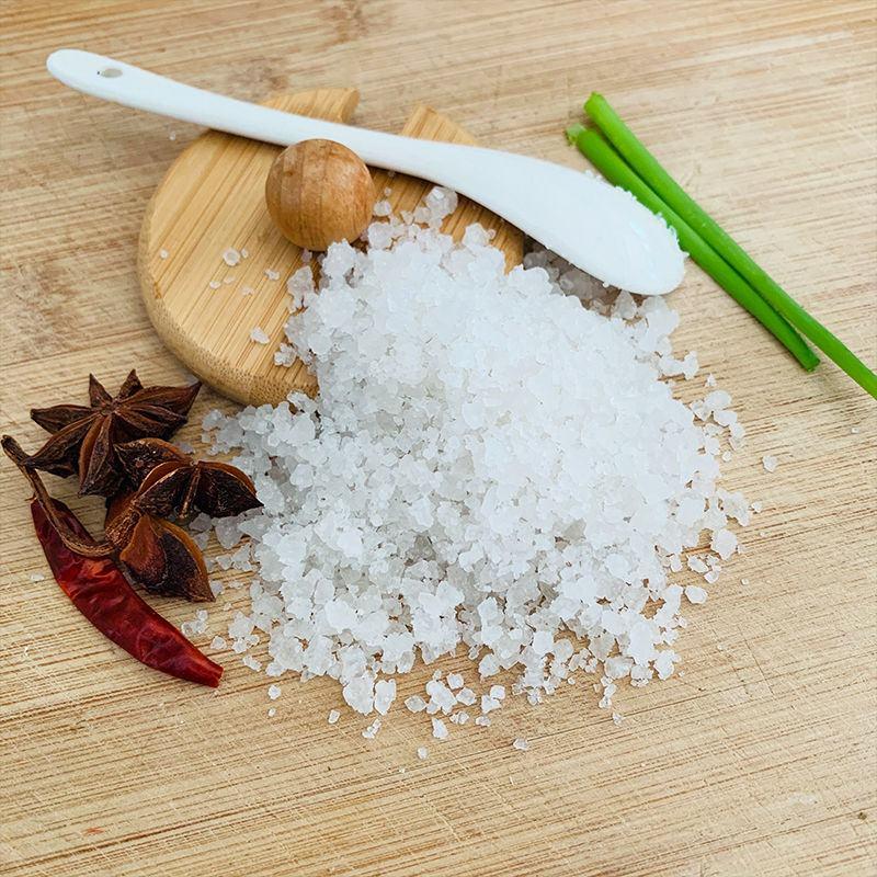 腌制盐食用盐盐焗100斤鲁晶海盐粗盐日晒盐大颗粒腌咸菜美