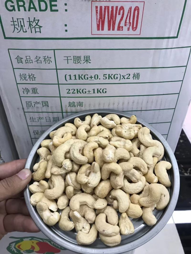 腰果仁，生腰果，去皮腰果，腰果