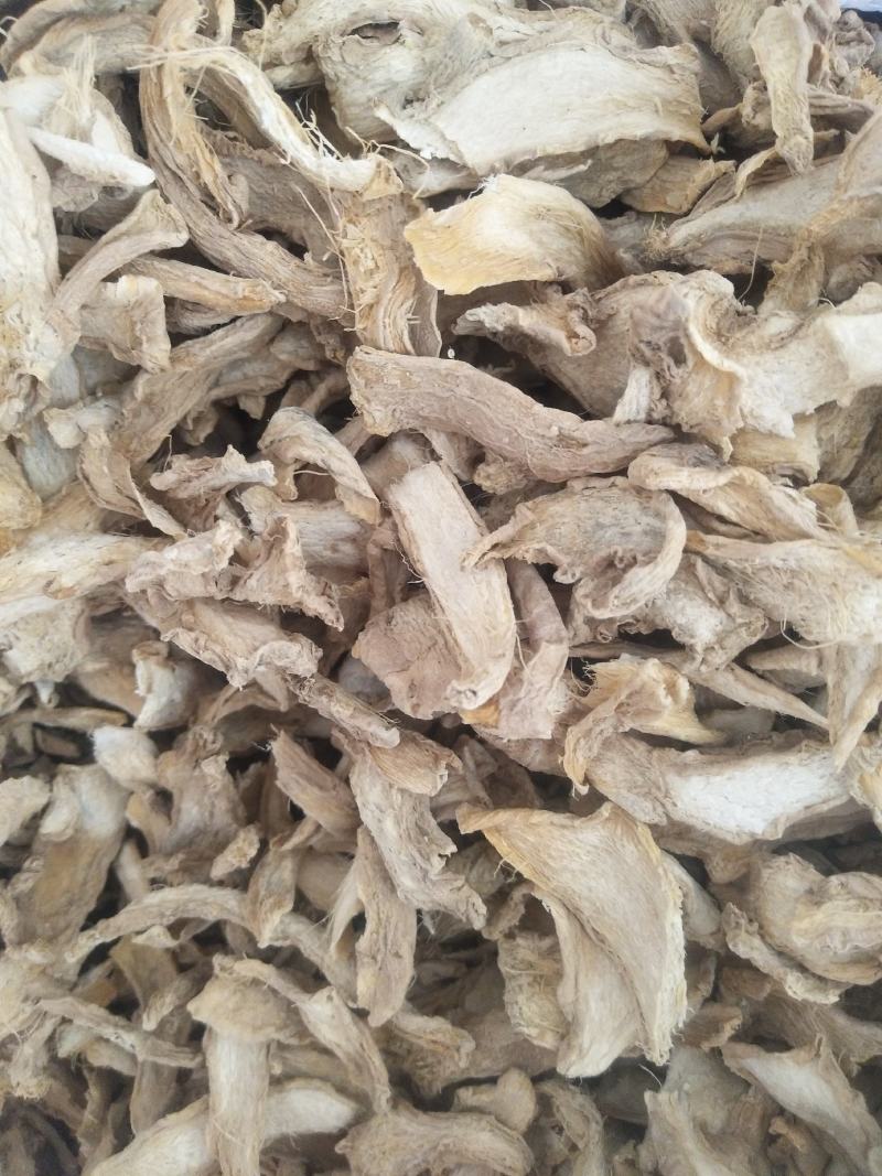 沂蒙山柴姜干小黄姜干片水洗姜切片中药材现货供货稳定