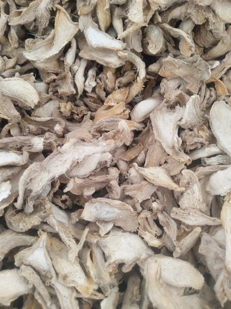沂蒙山柴姜干小黄姜干片水洗姜切片中药材现货供货稳定